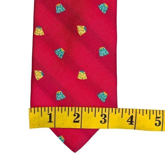 Brooks Brothers Makers And Merchants Dark Pink Men’s Silk Tie Swim Trunks Boxes - Picture 8 of 9